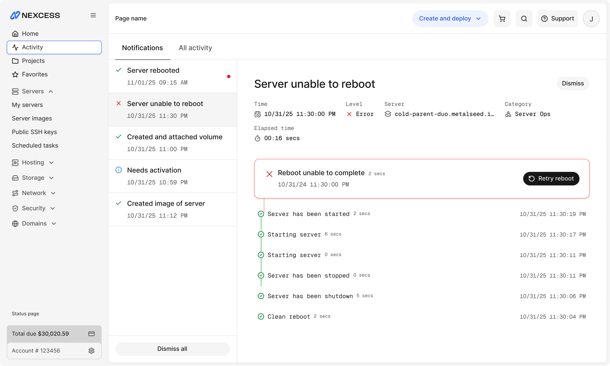 The redesigned notifications inbox next to a full activity detail view